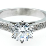 1.25ct Diamond ring #1012