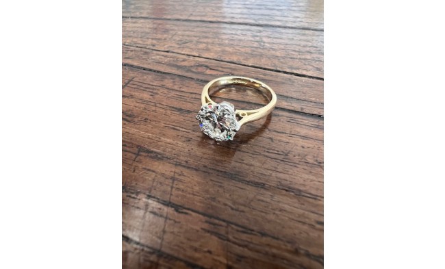 Diamond solitaire 2.01ct